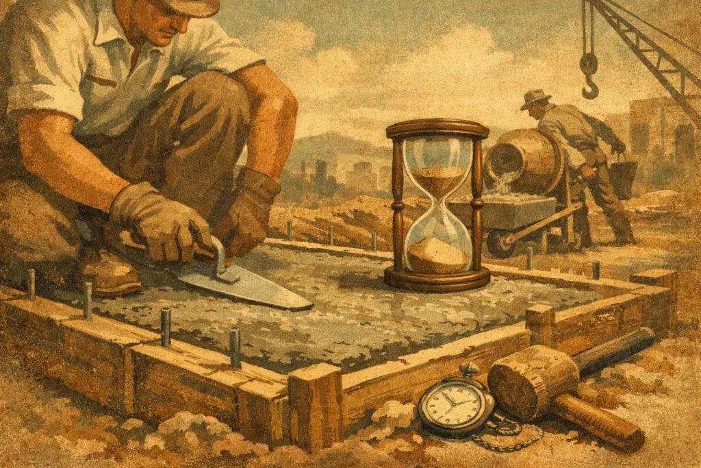 How Long Does Concrete Take to Set?