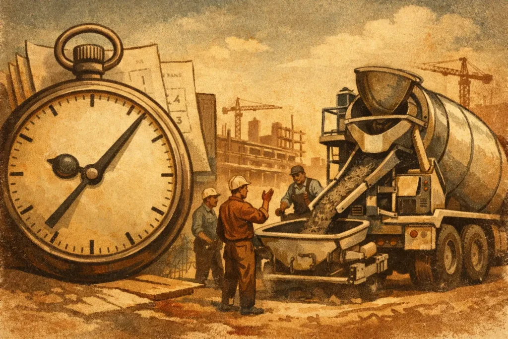 Why Concrete Delivery Time Slots Matter